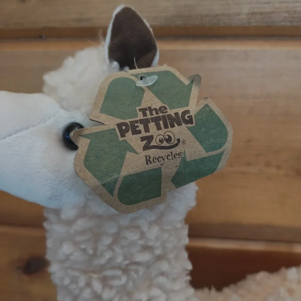 Alpaca Stuffed Animal Plushie Petting Zoo Onez Plush 2024 Recycled‎ E2
